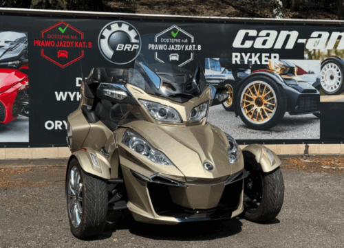 Can-Am Spyder RT Limited 2017 złoty metalik - obrazek 2