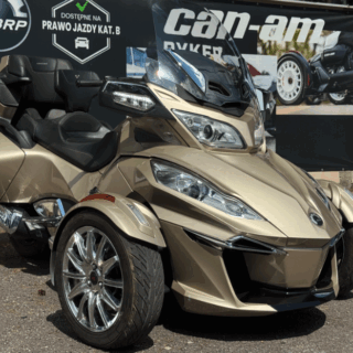 Can-Am Spyder RT Limited 2017 złoty metalik