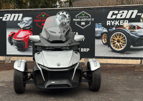 Can-Am Spyder RT 2022 srebrny metalik - obrazek 3