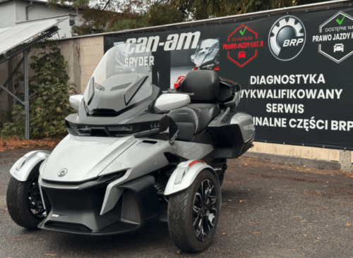 Can-Am Spyder RT 2022 srebrny metalik - obrazek 6