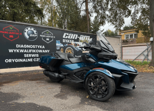 Can-Am Spyder RT 2022 granatowy metalic - obrazek 3